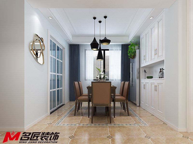 湖州市湖建山水佳苑現(xiàn)代簡約風(fēng)格二居室裝修案例